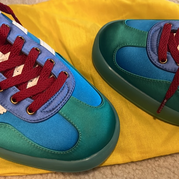 Gucci X adidas women's Gazelle sneaker size 42- 2022 collection sold out - Picture 6 of 8